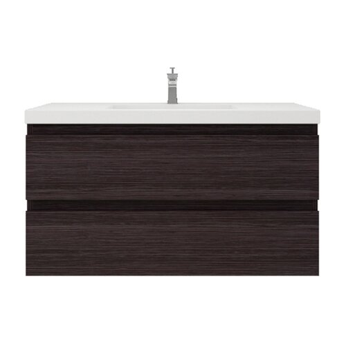42 Inches Mableton 42'' Single Bathroom Vanity With Reinforced Acrylic Top 